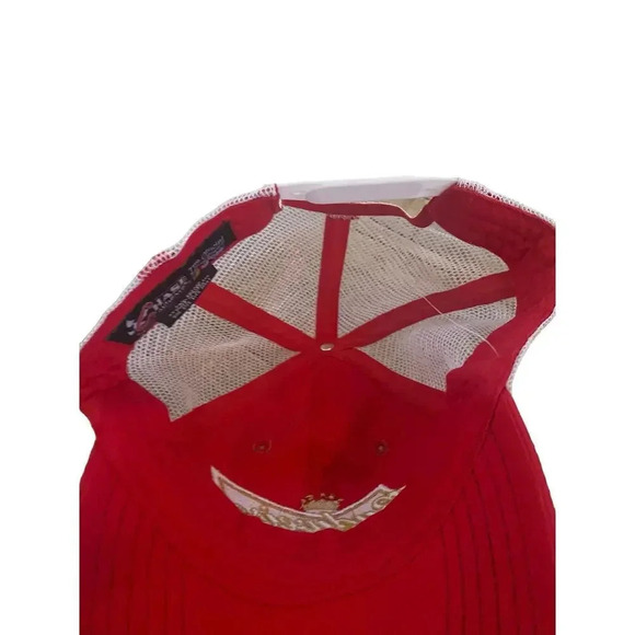 Chase Authentics Red Nascar Budweiser '29' Strapback Cap Size One - Picture 3 of 5